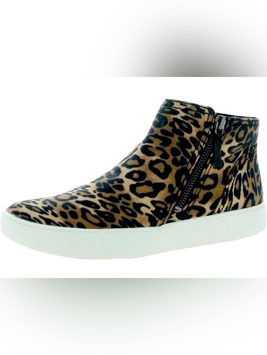 Naturalizer Shoes - NIB [Naturalizer] Miranda Cheetah High Top Zipper Flat Sneakers Women’s Sz 7.5